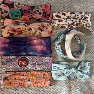 Headbands - Multicolor Floral, Galaxy & Novelty Prints (all inclusive price)